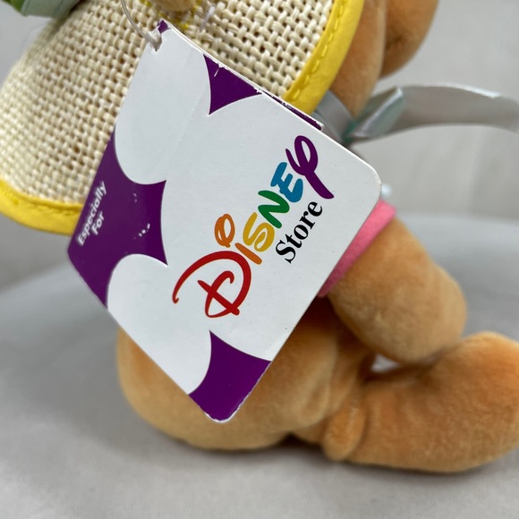 NWT Vintage Disney Easter Bonnet Pooh Beanie Plush - Picture 10 of 13